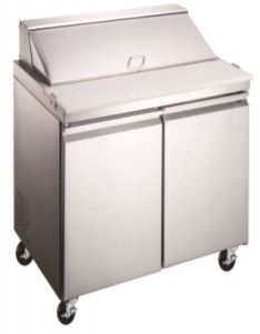 ESP-36-HC Enhanced 36" Refrigerated Sandwich/Salad Prep Unit - Enhanced Refrigeration - Refrigeration - Enhanced Equipment