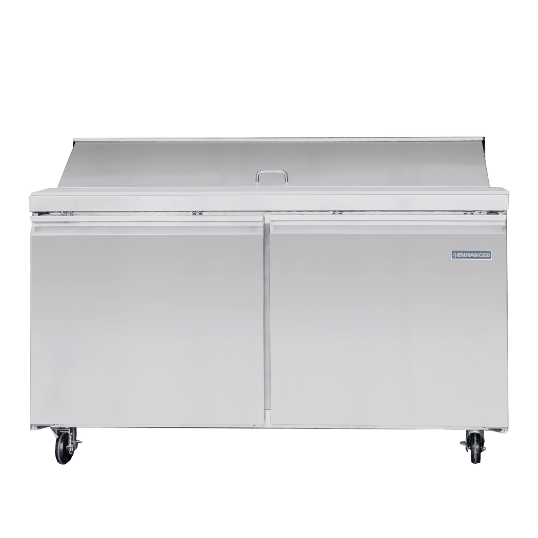 ESP-60-HC Enhanced 60" Refrigerated Sandwich/Salad Prep Unit - Enhanced Refrigeration - Refrigeration - Enhanced Equipment
